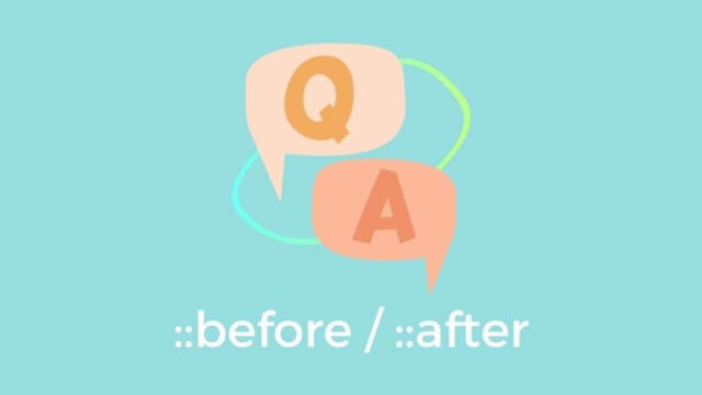 【CSS擬似要素】::before ::afterってなに？